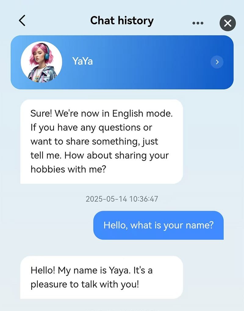 Junoutoys AI Plush Toy Chat Logs