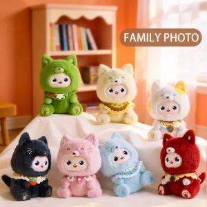 Peach Crunch Meow | Joyful Meow Core